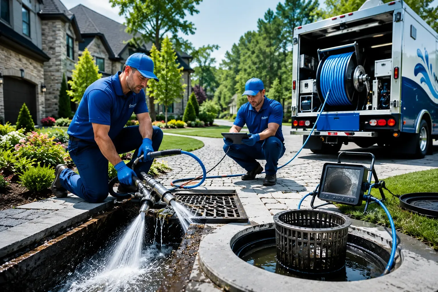 Local outdoor drain cleaning professionals in Elgin, NE